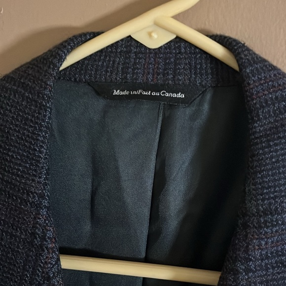 Vintage Savile Row wool blazer no size tag - Picture 3 of 7